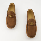 Image of Driver Fastaway Moccasins by Valentino Garavani for Men - Season Autumn-Winter 2025 - Top View Pair