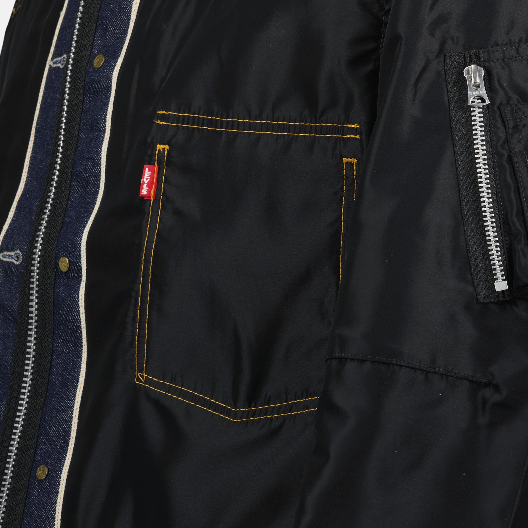 reversible jacket sacai x levis sacai men 15434796040572