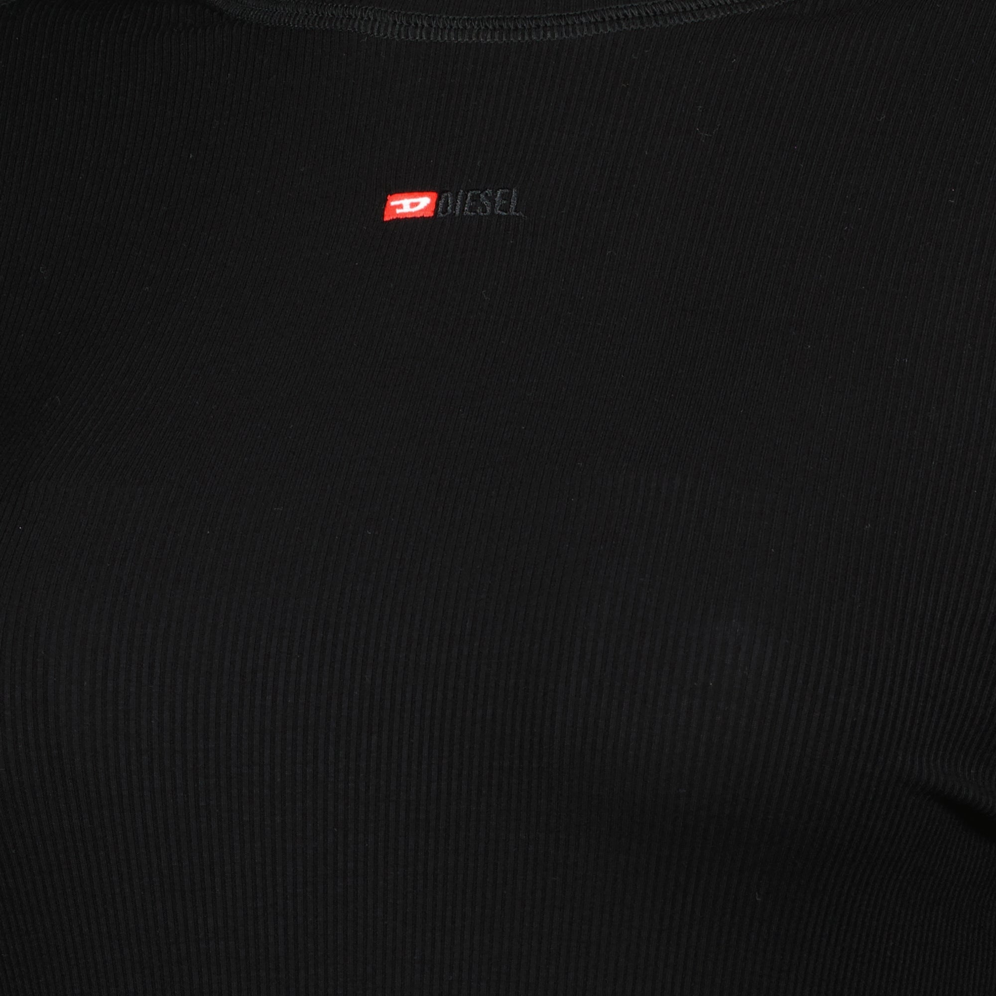 디젤 여성용 블랙 긴팔 탑 이미지 - 시즌 봄-여름 2026 - 디테일 보기 1