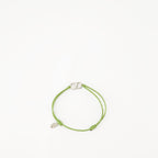 Valentino Garavani, Green Cord Bracelet, Luxury Accessories, Vlogo Bracelet, Autumn-Winter Collection