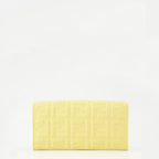 Imagen de la billetera de cadena amarilla de Fendi para mujeres - Temporada Otoño-Invierno 2025 - Vista posterior