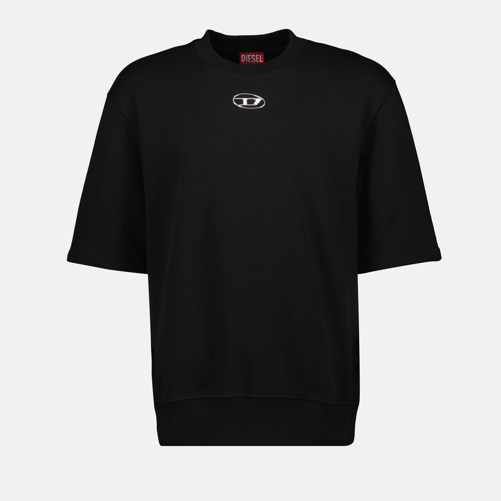 Image of Oval-D T-shirt by Diesel for Men - Season Spring-Summer 2025 - Front View