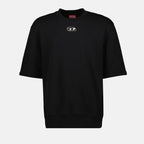 Image du T-shirt Oval-D de Diesel pour hommes - Saison Printemps-Été 2025 - Vue de face