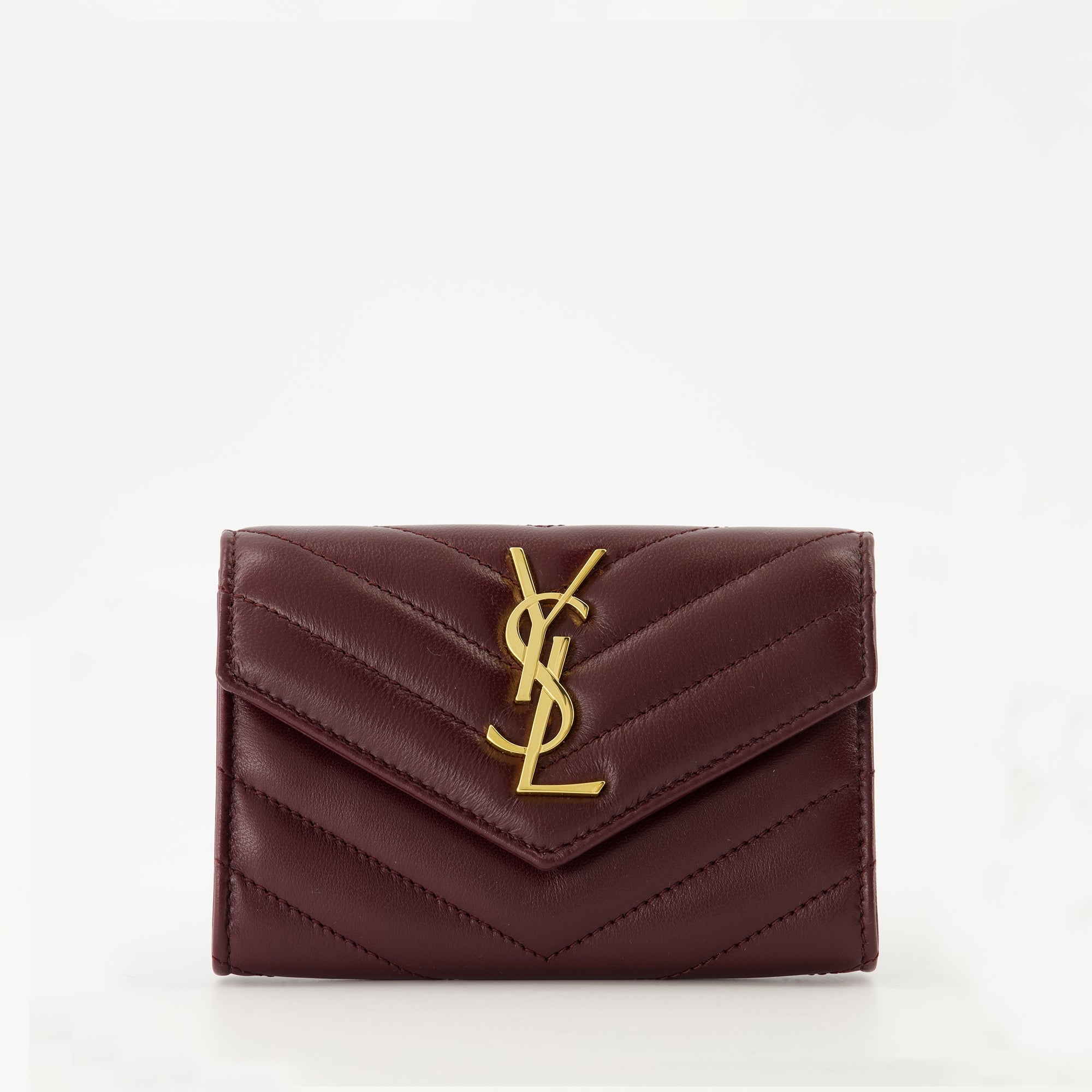 Saint Laurent wallet, lambskin wallet, Cassandre wallet, designer accessories, luxury handbag