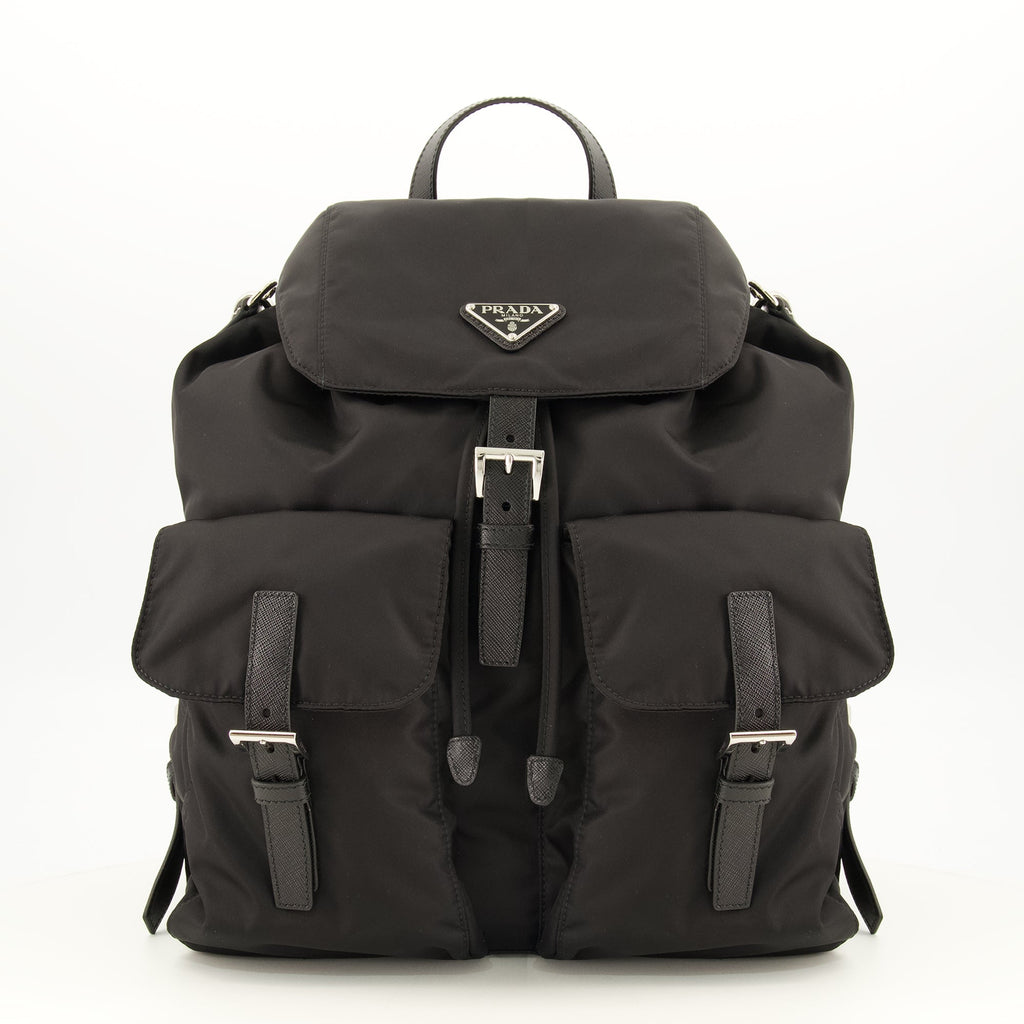 Mochila de Re-Nylon negra