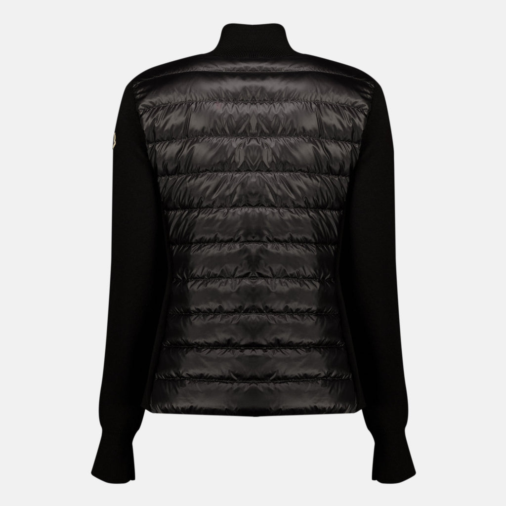 Woll-Cardigan mit Reißverschluss