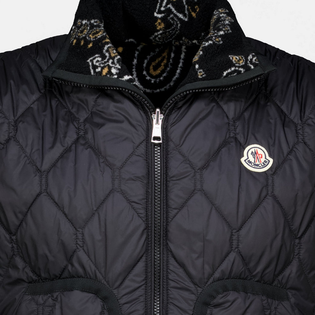 Gilet reversibile effetto teddy