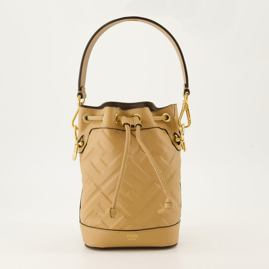 Camel Leather Tote, Fendi Handbag, Textured Leather Bag, Adjustable Strap Bag, Luxury Accessories