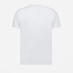 Moncler, White T-shirt, Logo T-shirt, Men's Fashion, Designer Clothing