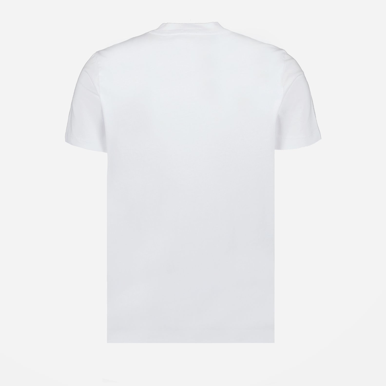 Moncler, White T-shirt, Logo T-shirt, Men's Fashion, Designer Clothing