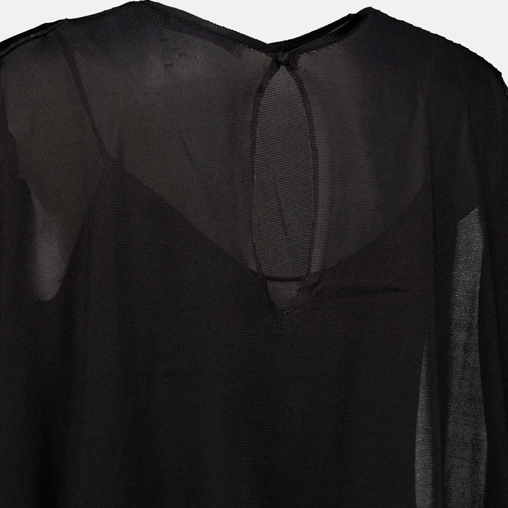 Top de Seda Preto