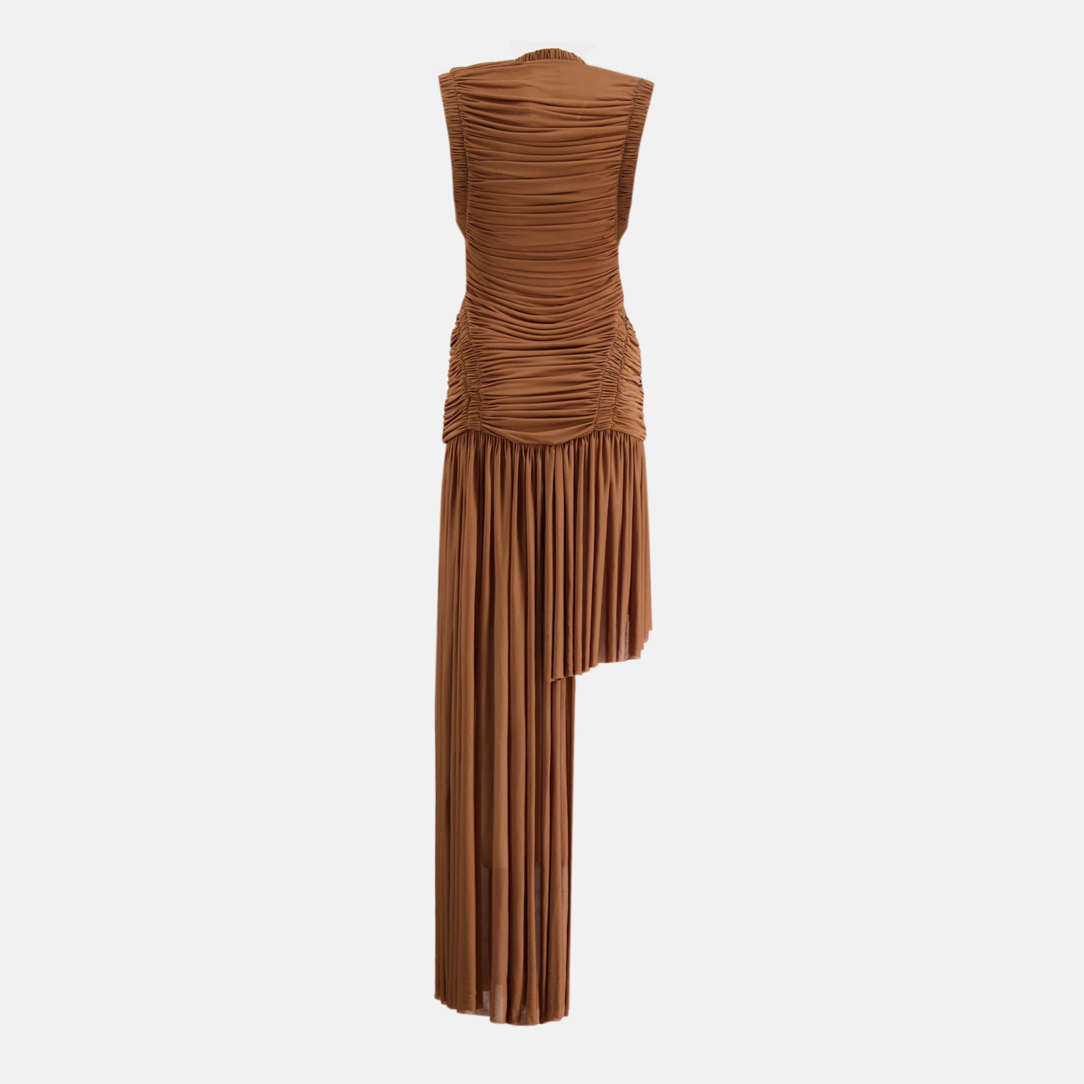 Image of Theron Pleated Dress by Christopher Esber for Women - Season Spring-Summer 2026 - Back View