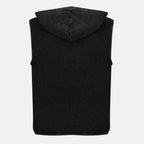 Image d'un sweatshirt sans manches en coton éponge de Diesel pour hommes - Saison Printemps-Été 2026 - Vue de derrière