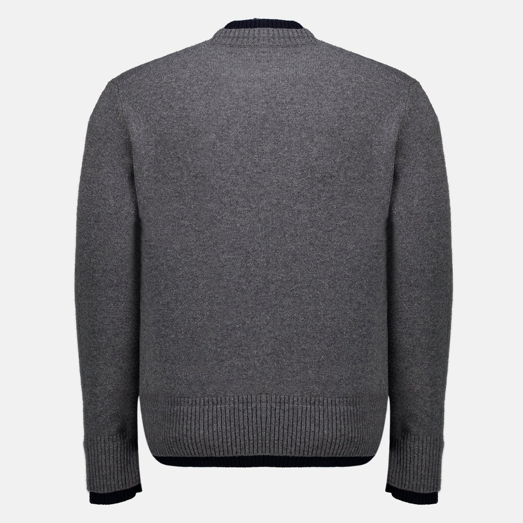 Grey Wool and Cashmere Sweater