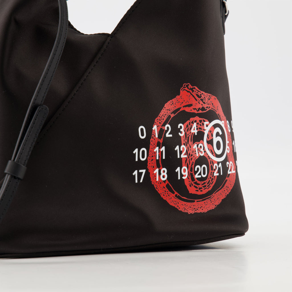 MM6 bag, Japanese Classic, black bag, luxury accessory, Spring-Summer 2025 collection