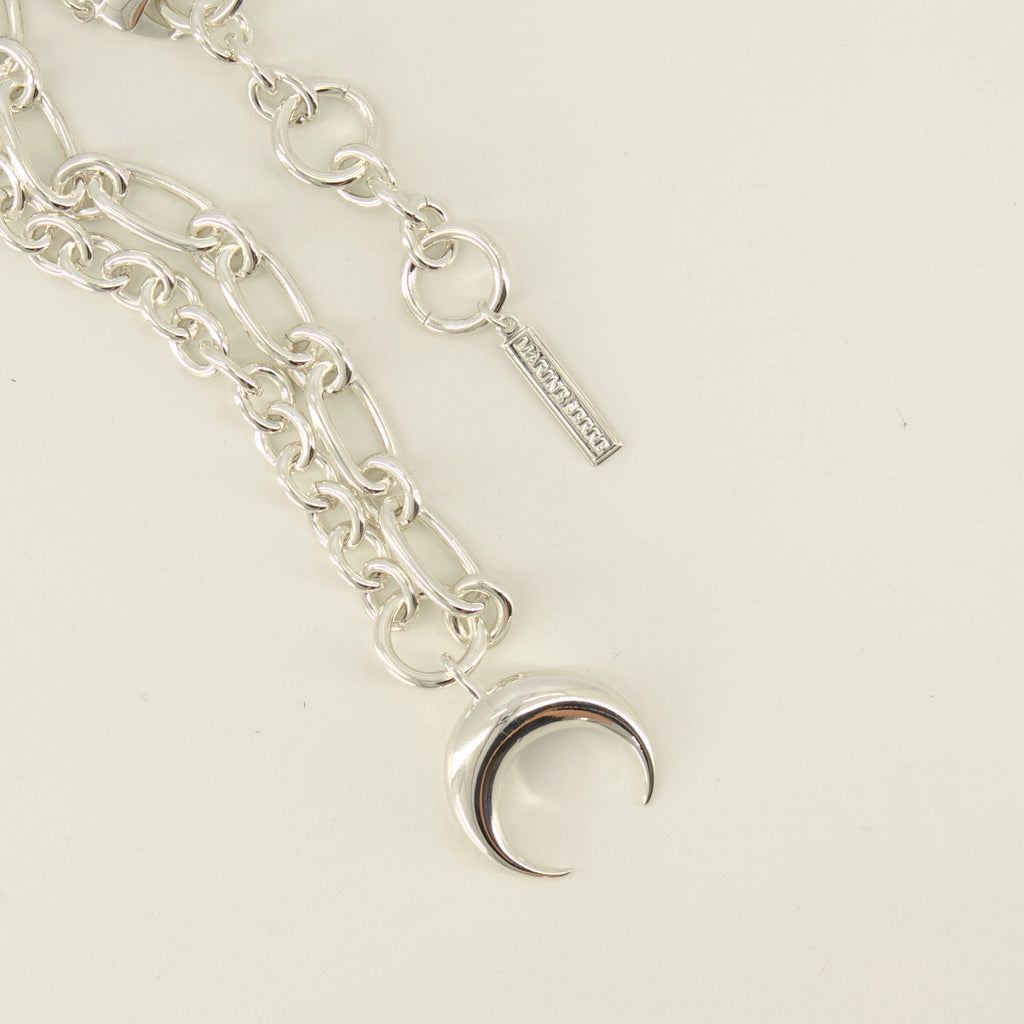 Moon Silver Necklace