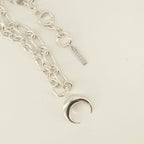 Moon Silver Necklace