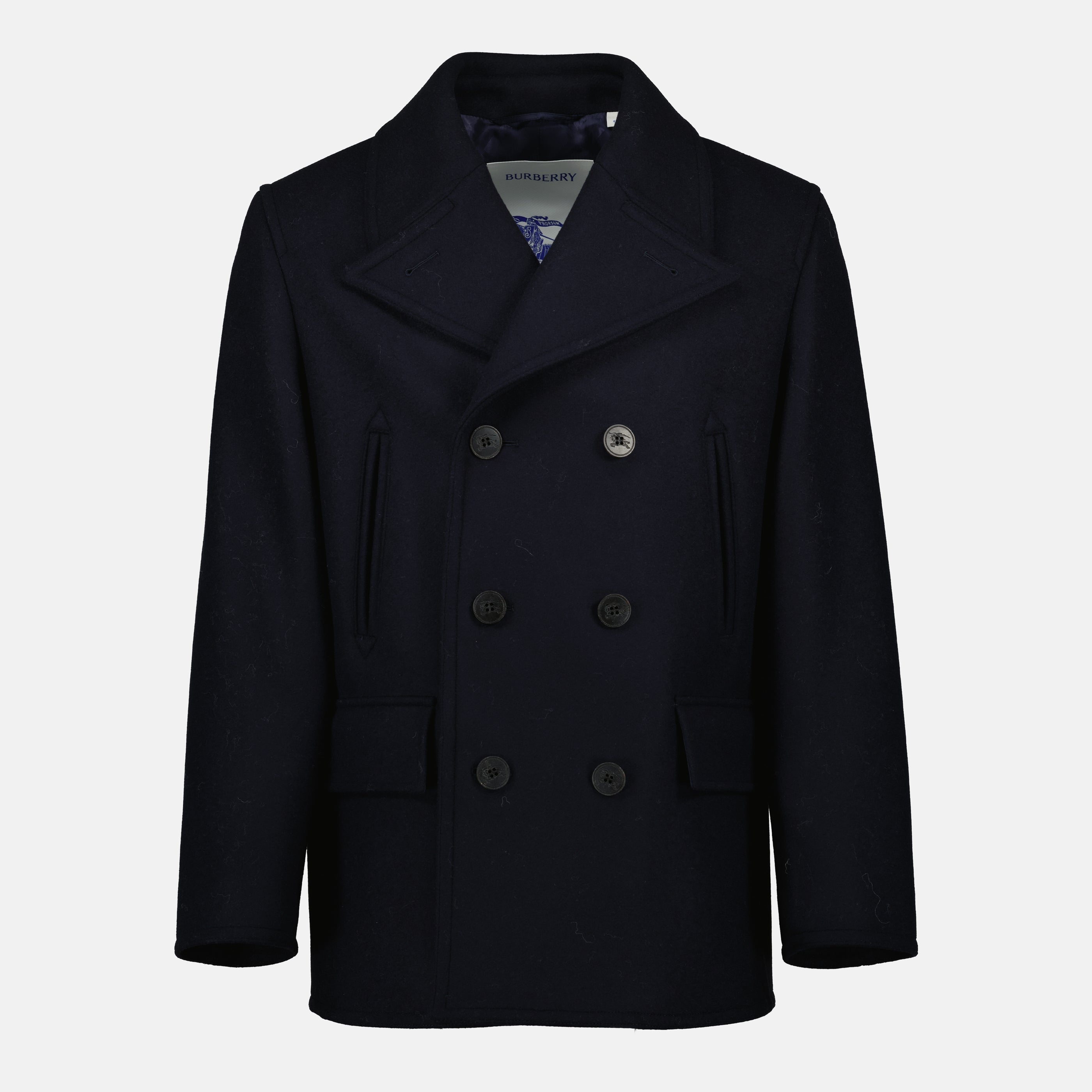 Burberry coat, wool coat, men's outerwear, classic coat, autumn winter fashion