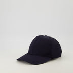 Immagine del cappello in nylon marino di Prada per uomini - Stagione Primavera-Estate 2026 - Vista posteriore