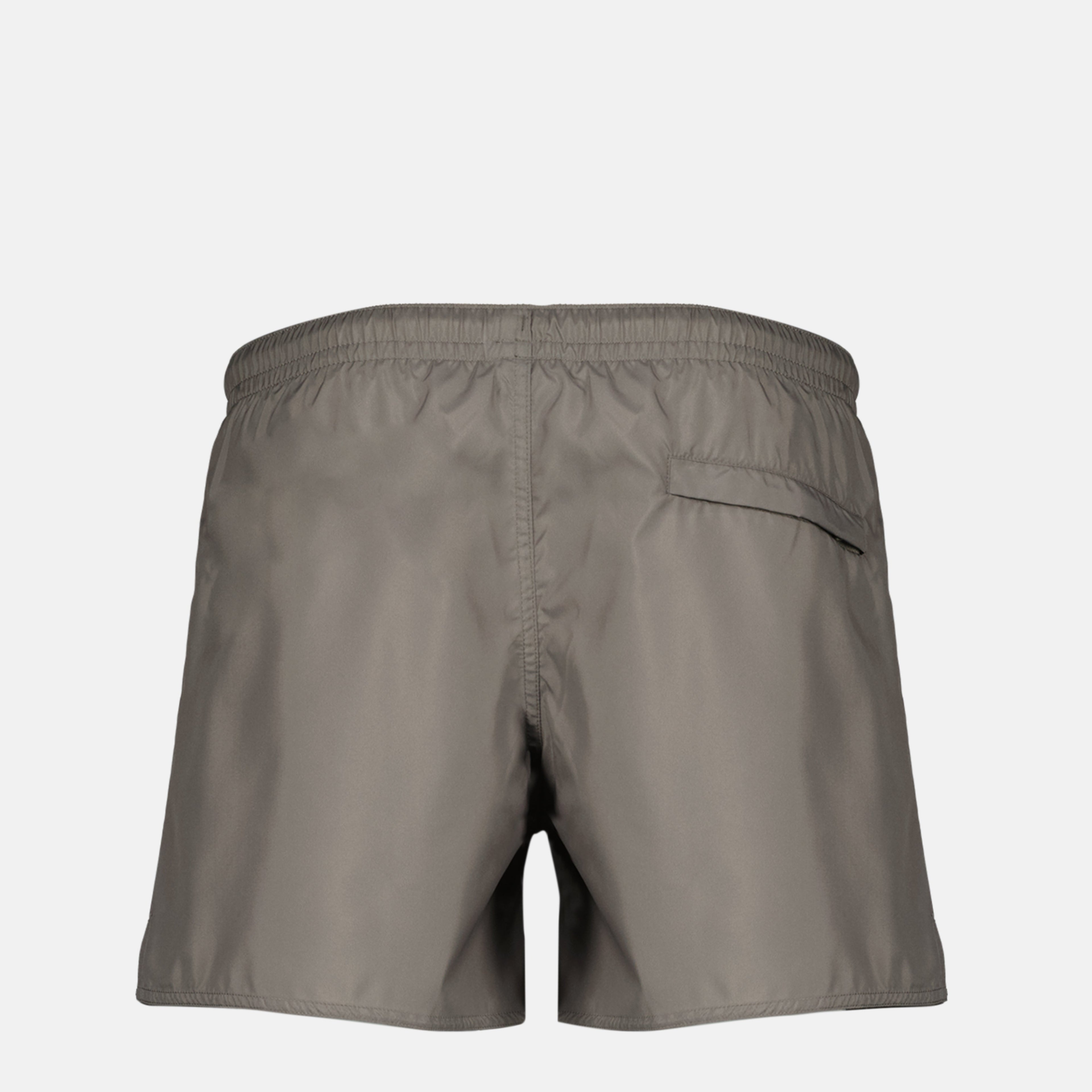 Imagen del traje de baño gris AC de Courrèges para hombres - Temporada Primavera-Verano 2026 - Vista trasera