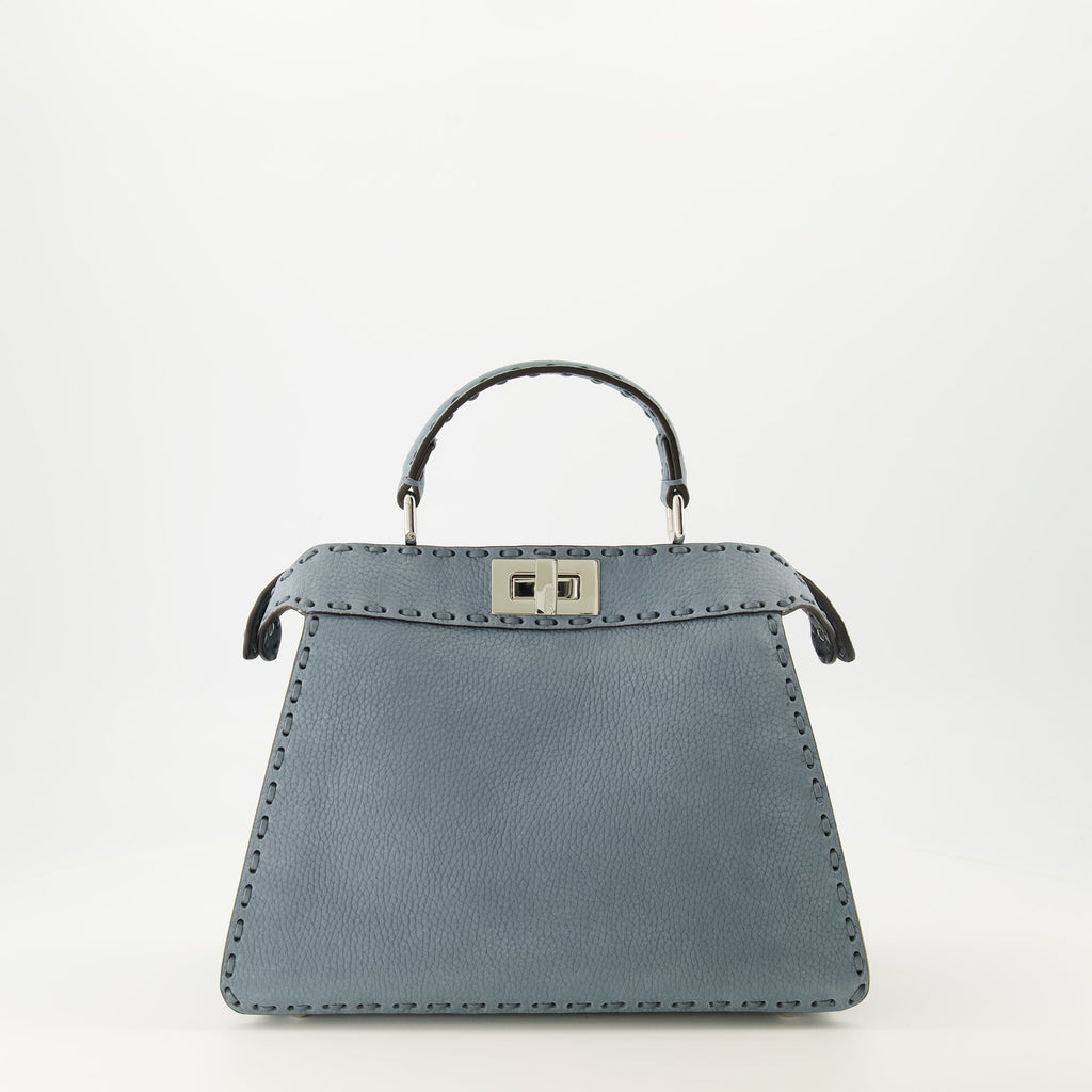 Imagen de Peekaboo I See U Small Blue de Fendi para mujeres - Temporada Primavera-Verano 2026 - Vista frontal