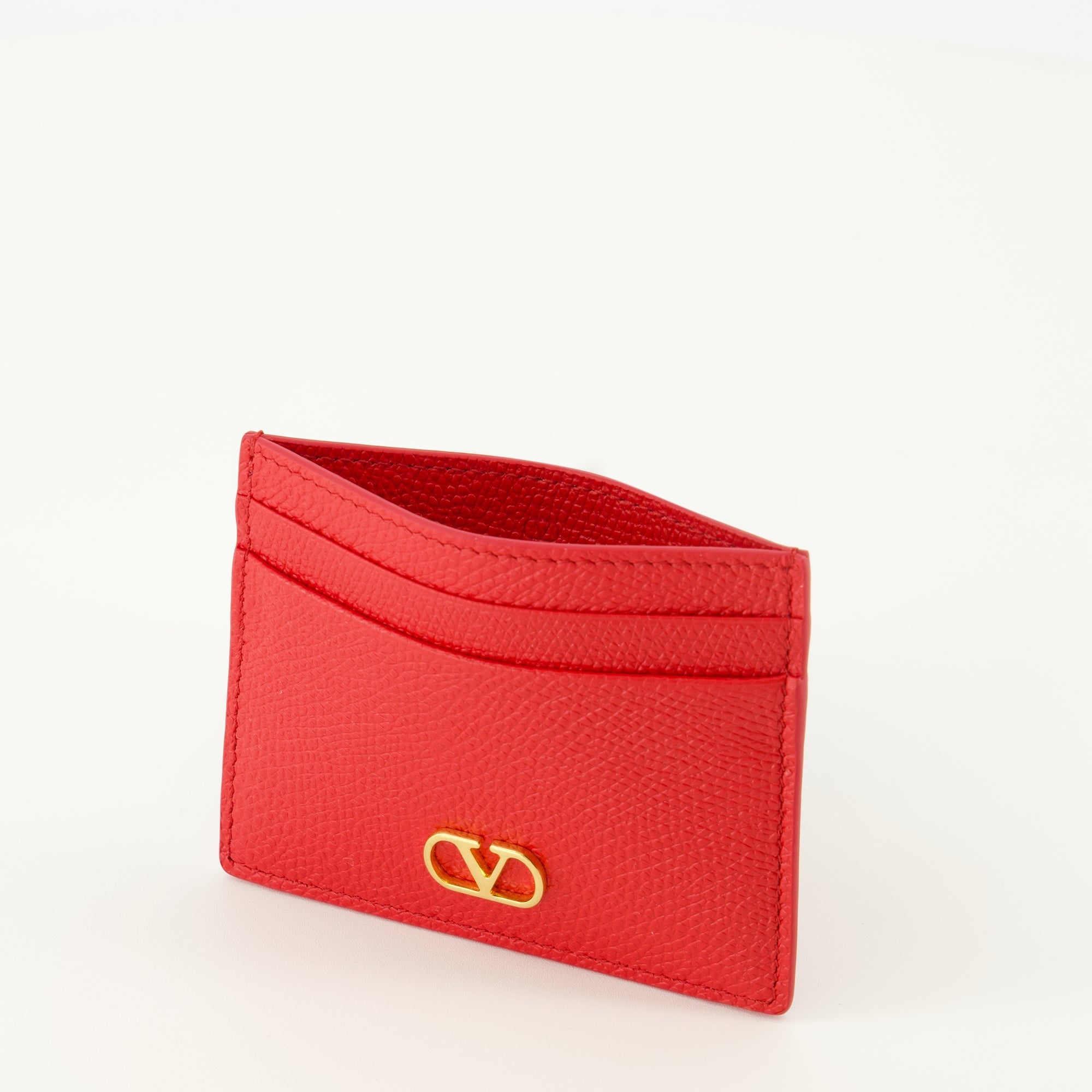 Image of Vlogo Cardholder by Valentino Garavani for Women - Season Spring-Summer 2026 - Detail View 1