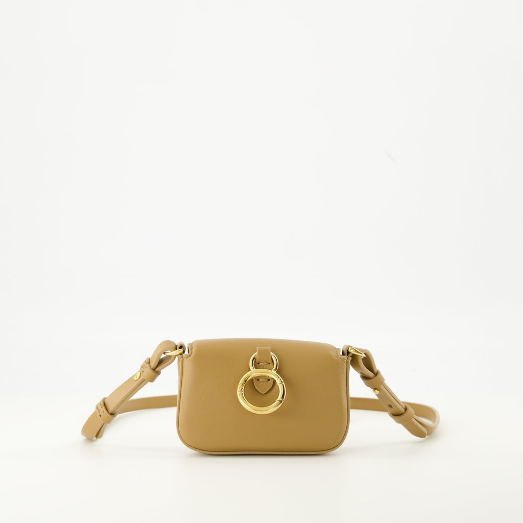 Fendi Baguette Bag, beige handbag, women's accessories, lambskin bag, fashionable shoulder bag