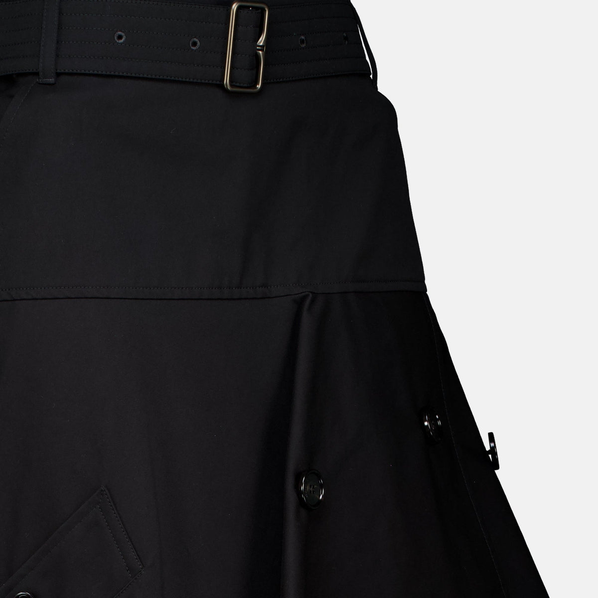 Asymmetrisk Trench Skjørt