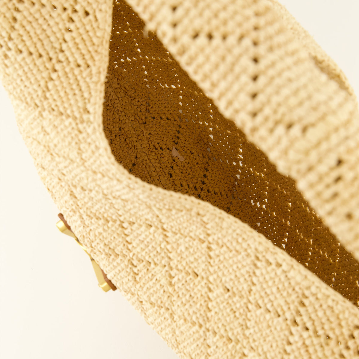 Sac Icare Hobo en raphia