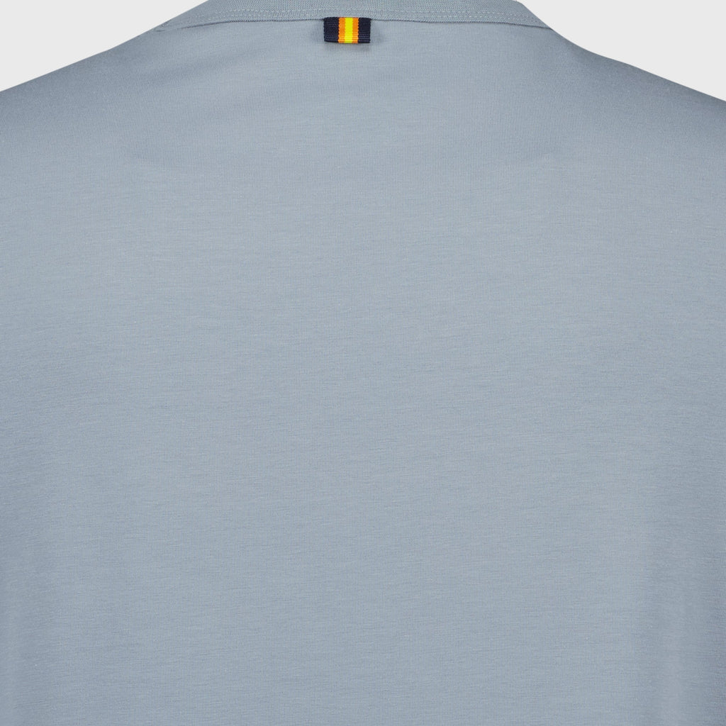 K-Way T-shirt, Adam Light grey T-shirt, cotton jersey apparel, crew neck T-shirt, stylish casual wear