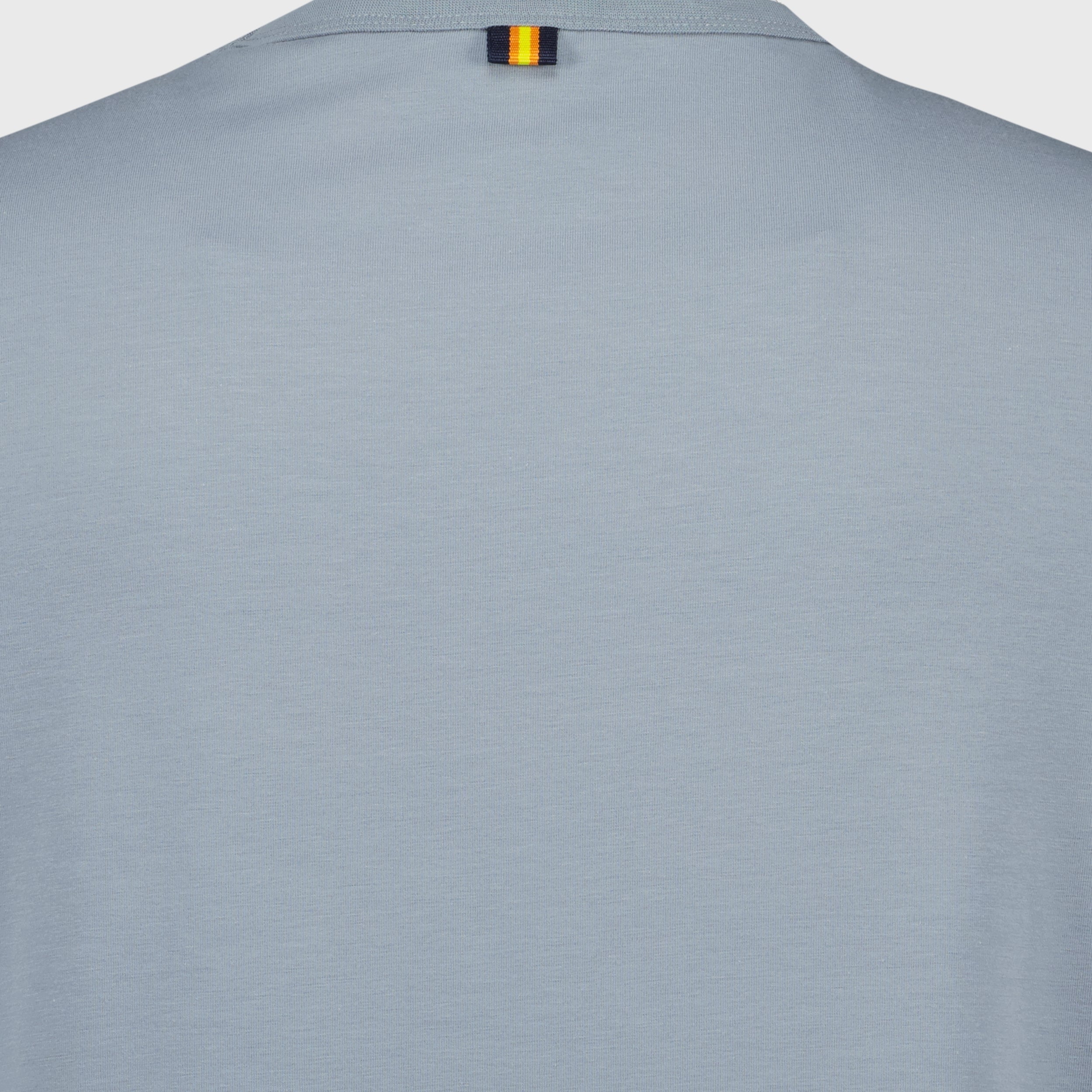 K-Way T-shirt, Adam Light grey T-shirt, cotton jersey apparel, crew neck T-shirt, stylish casual wear