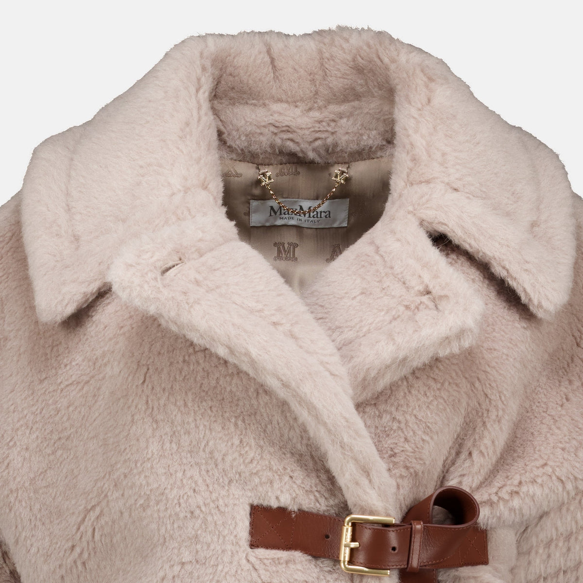 Beige Teddy Cape