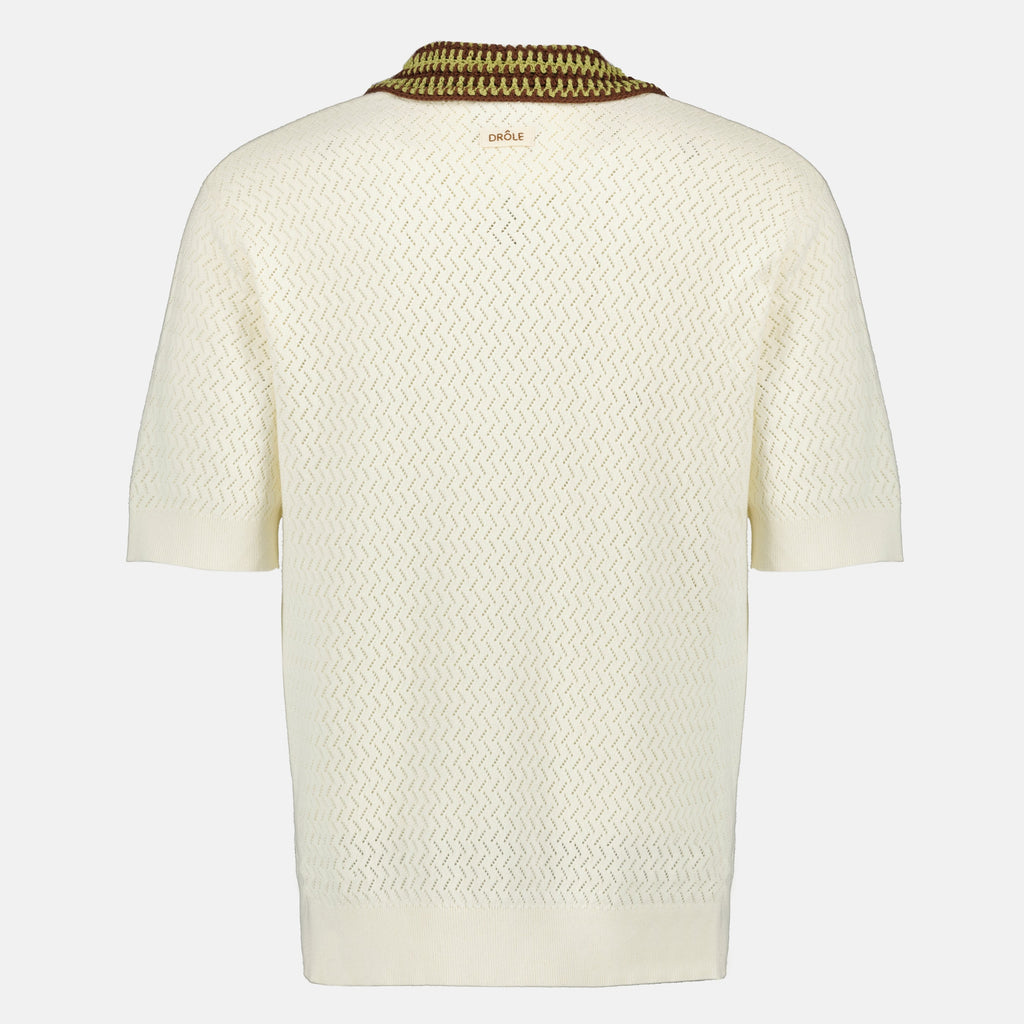 D-Miroir Beige Polo - Droite de Monsieur