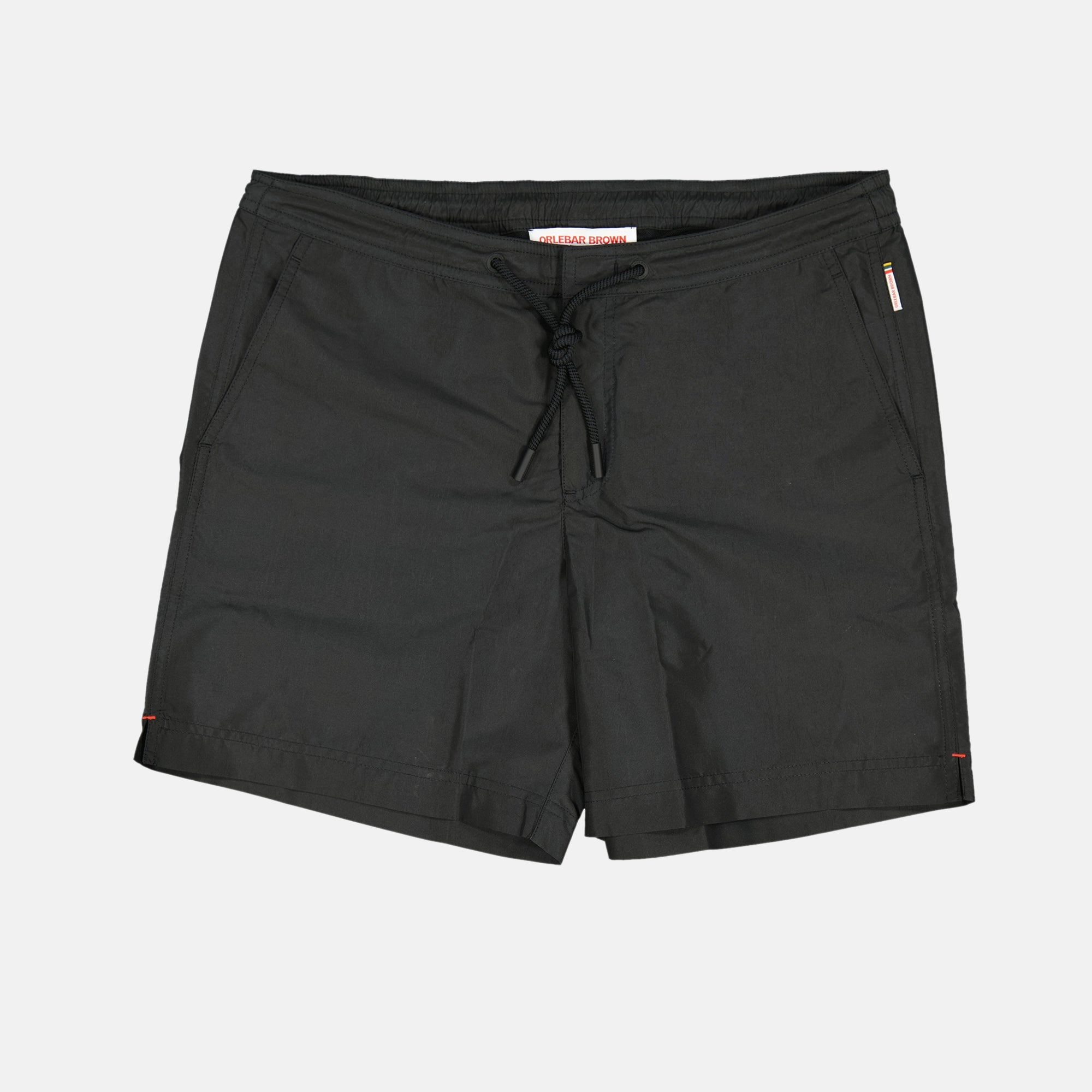 Black Drawcord Swim Shorts