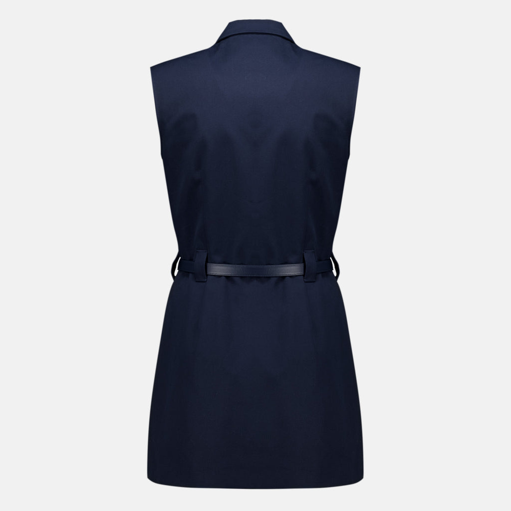 Short navy dress