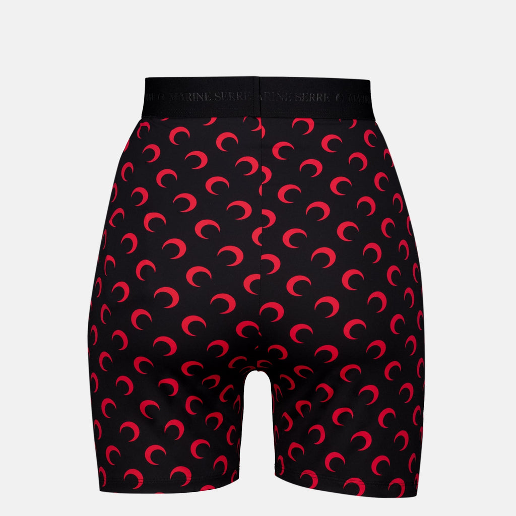 Jersey Moon Rote Fahrradshorts