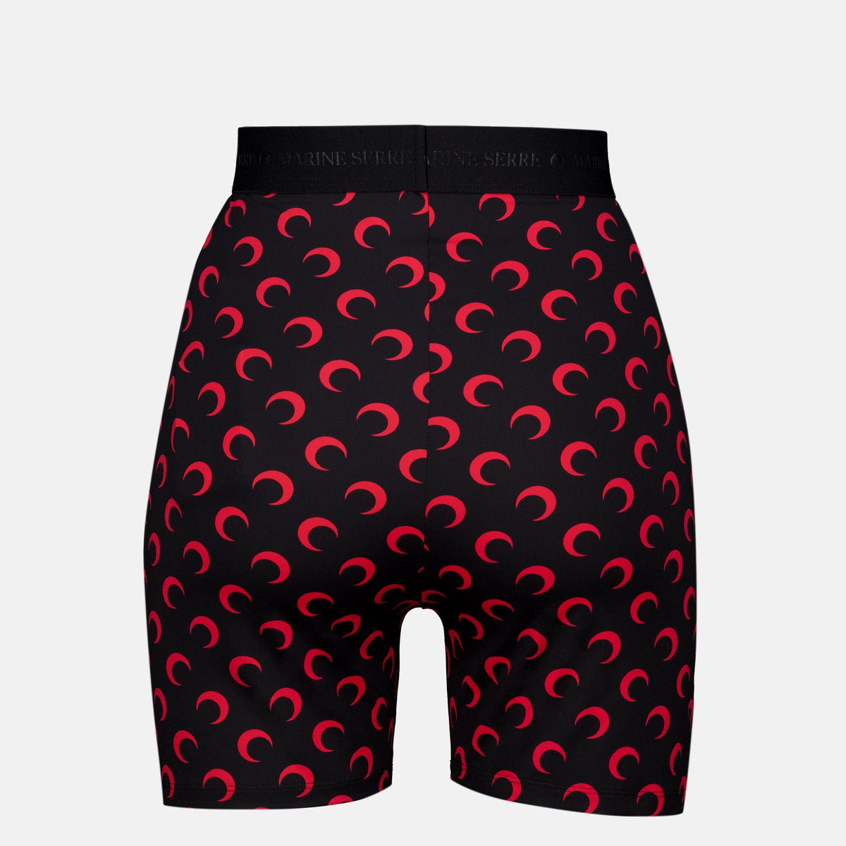 Jersey Moon Red Cycling Shorts