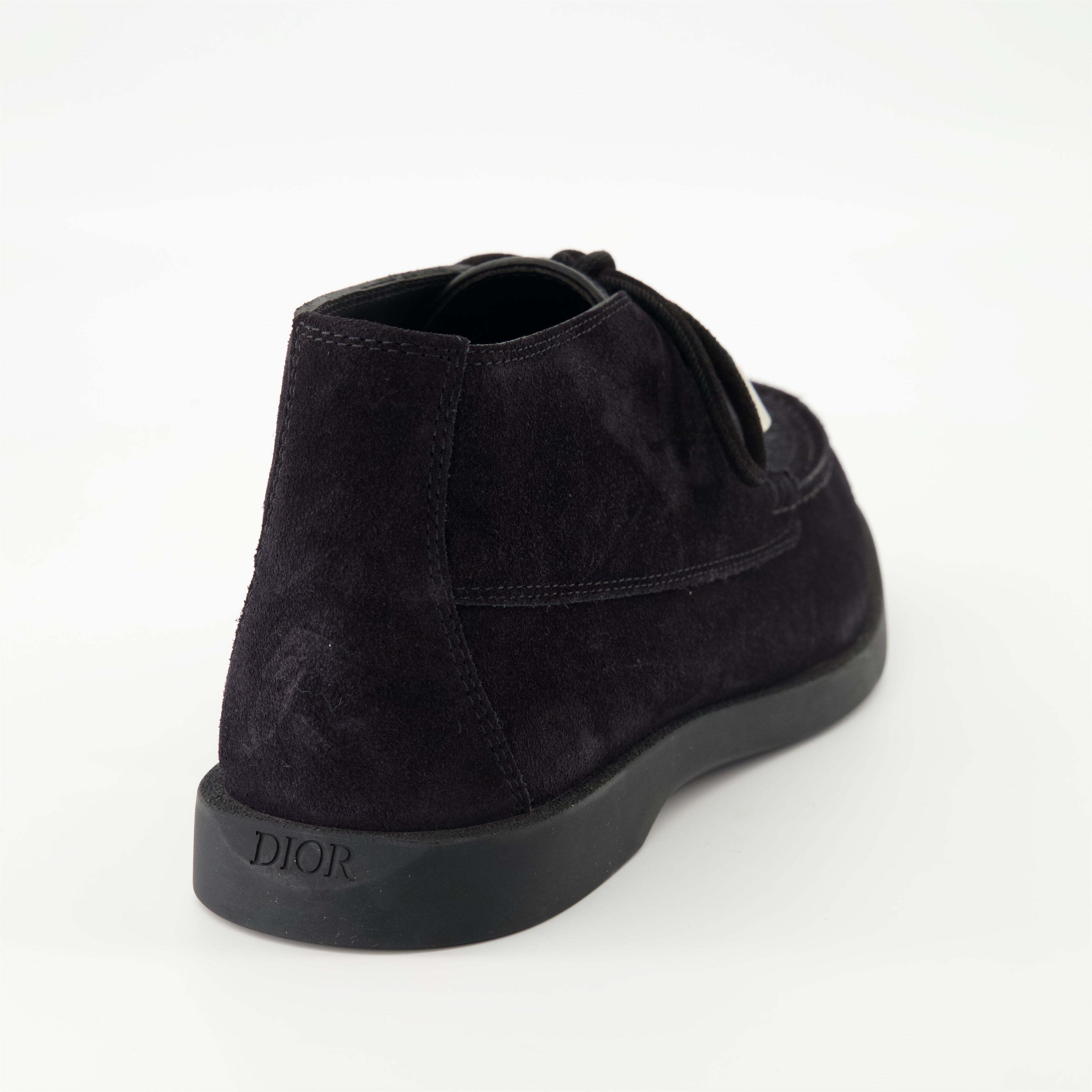 Image of Chukka Boots Granville by Dior for Men - Season Spring-Summer 2025 - Back View