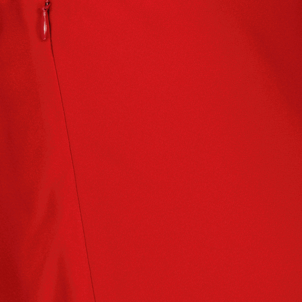 red skirt, midi skirt, AMI Paris, crepe skirt, women's fashion