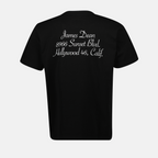 James Dean T-shirt, Sacai fashion, printed cotton shirt, casualwear, Spring-Summer 2025