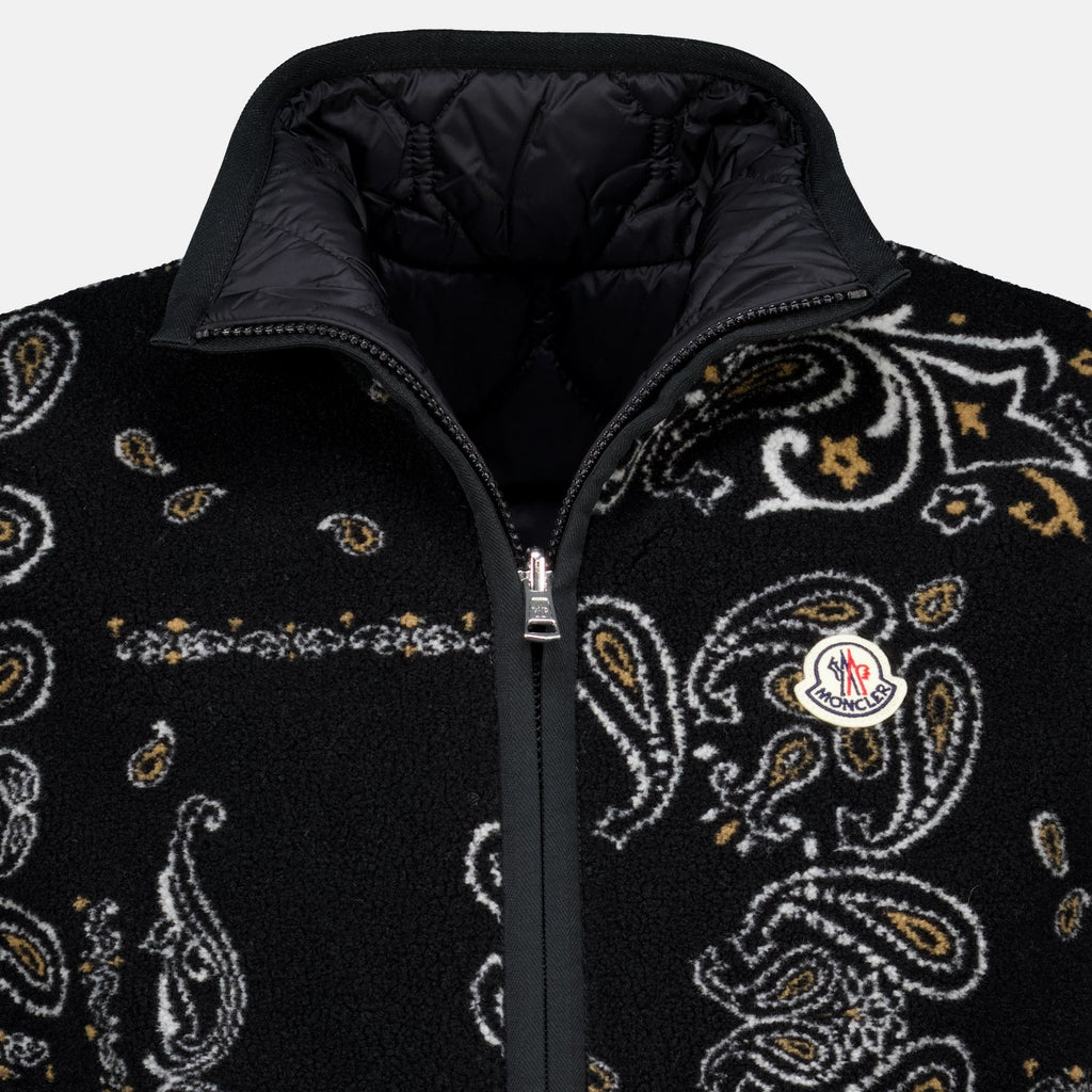 Gilet reversibile effetto teddy