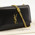 Immagine di New Kate Small Black di Saint Laurent per Donne - Stagione Primavera-Estate 2026 - Vista Dettaglio 1