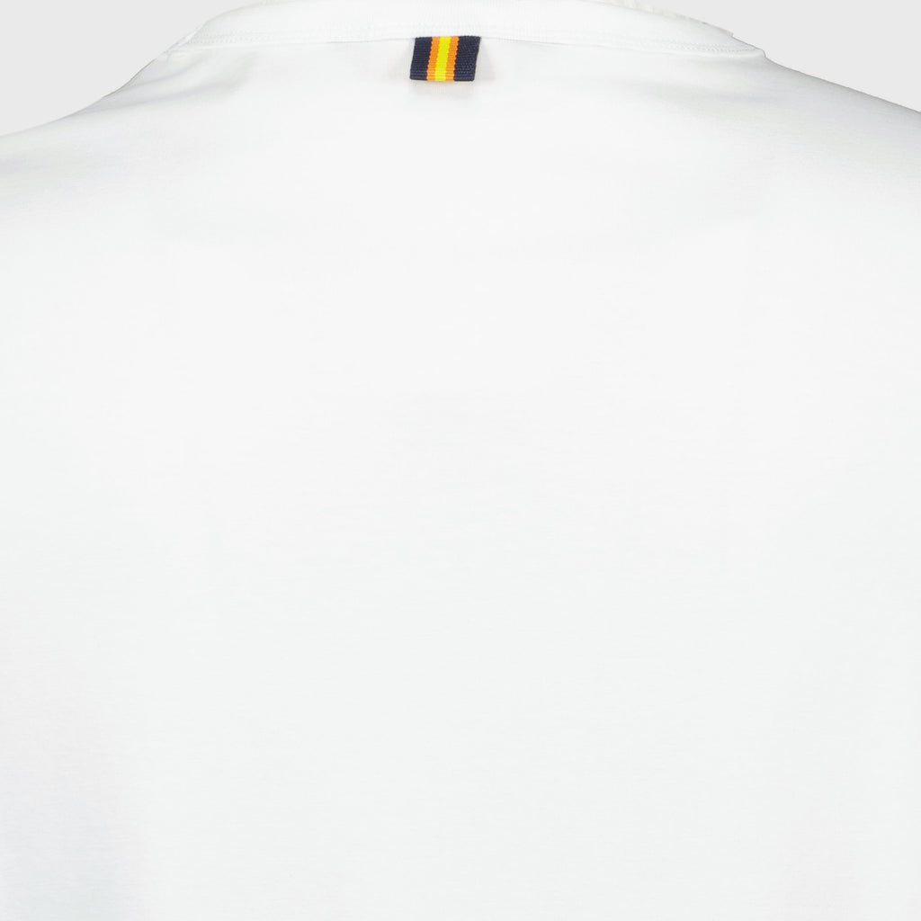 남성을 위한 K-Way의 아담 라이트 티셔츠 이미지 - 2025년 봄 여름 시즌 - 세부 사항 보기 2