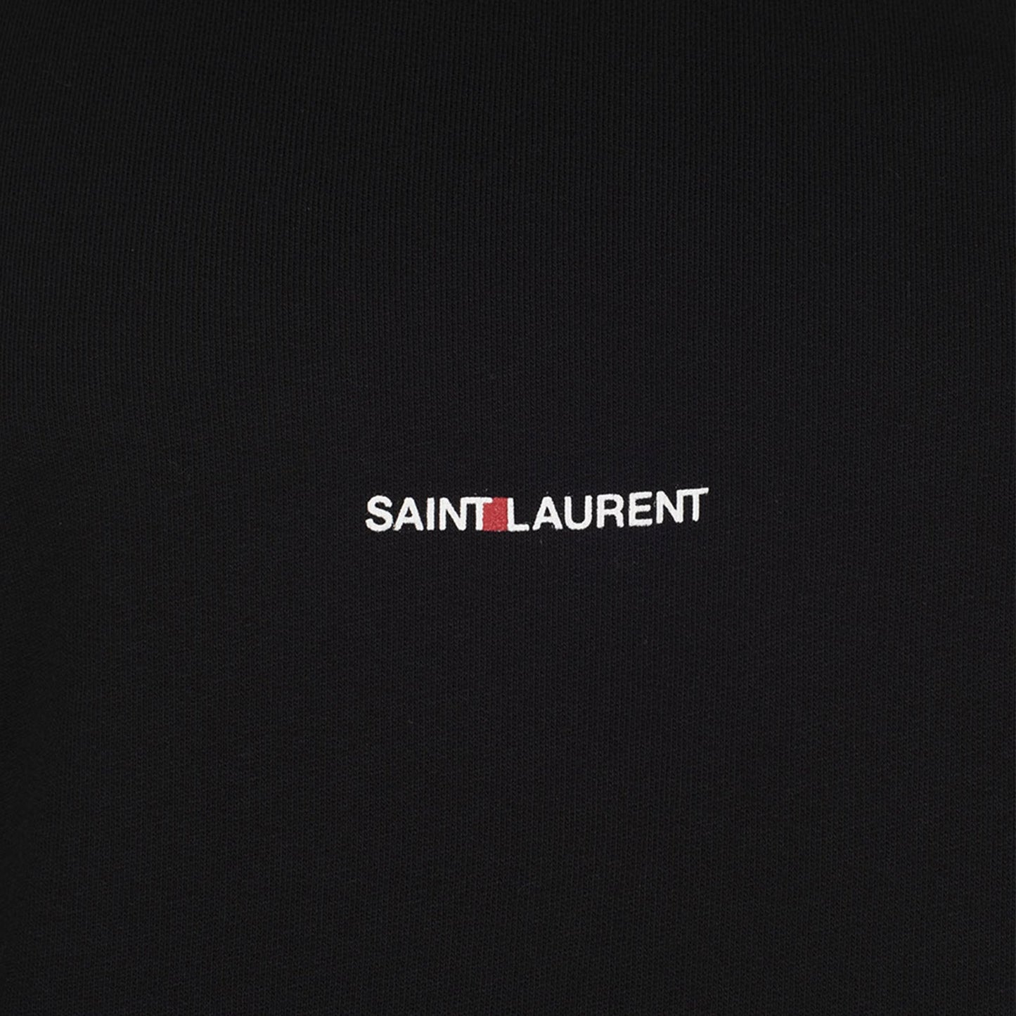 luxury hoodie, Saint Laurent hoodie, black logo hoodie, premium casual wear, designer streetwear