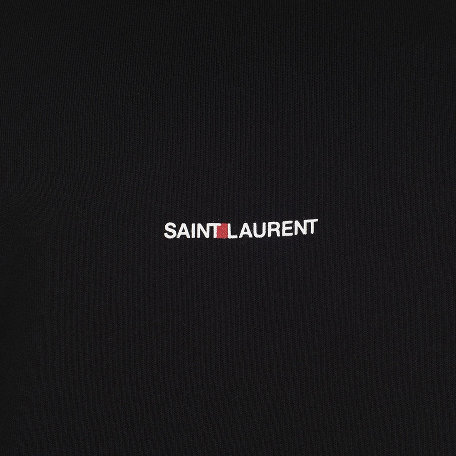 luxury hoodie, Saint Laurent hoodie, black logo hoodie, premium casual wear, designer streetwear