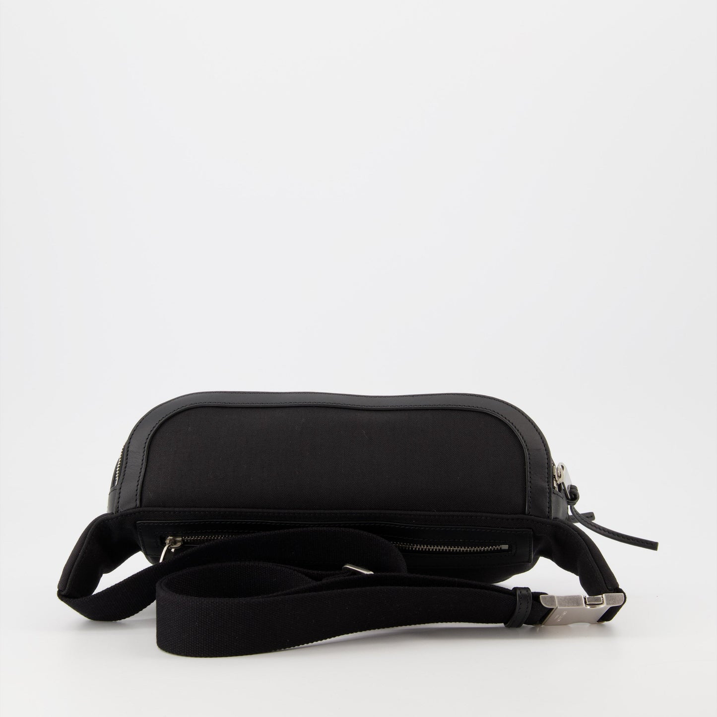 Saint Laurent, belt bag, black nylon bag, luxury accessories, designer bag