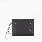 leather wallet, Maison Margiela, black wallet, Four Stitches, luxury accessories