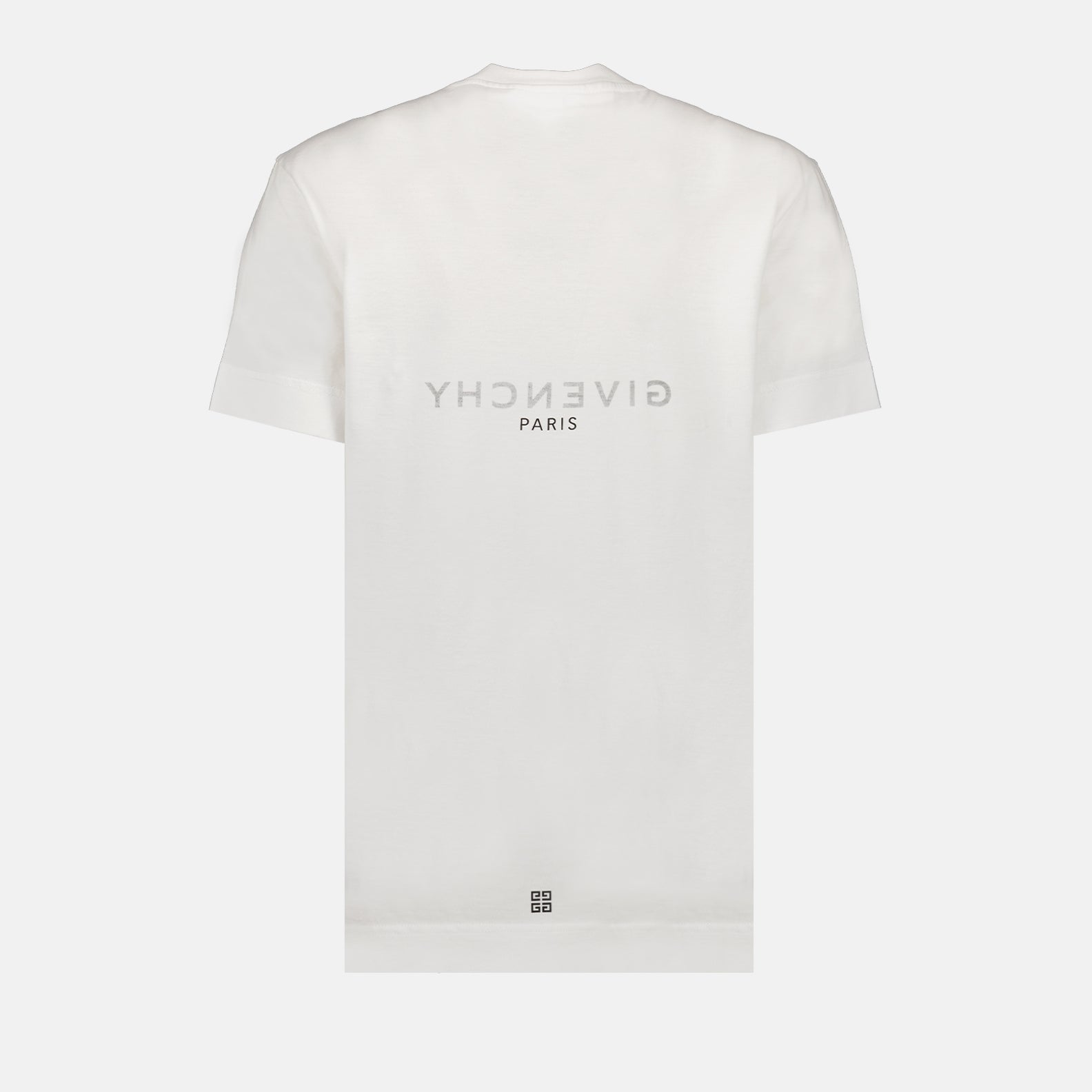 Image du T-shirt à logo inversé de Givenchy pour hommes - Saison Printemps-Été 2024 - Vue détaillée du produit 1