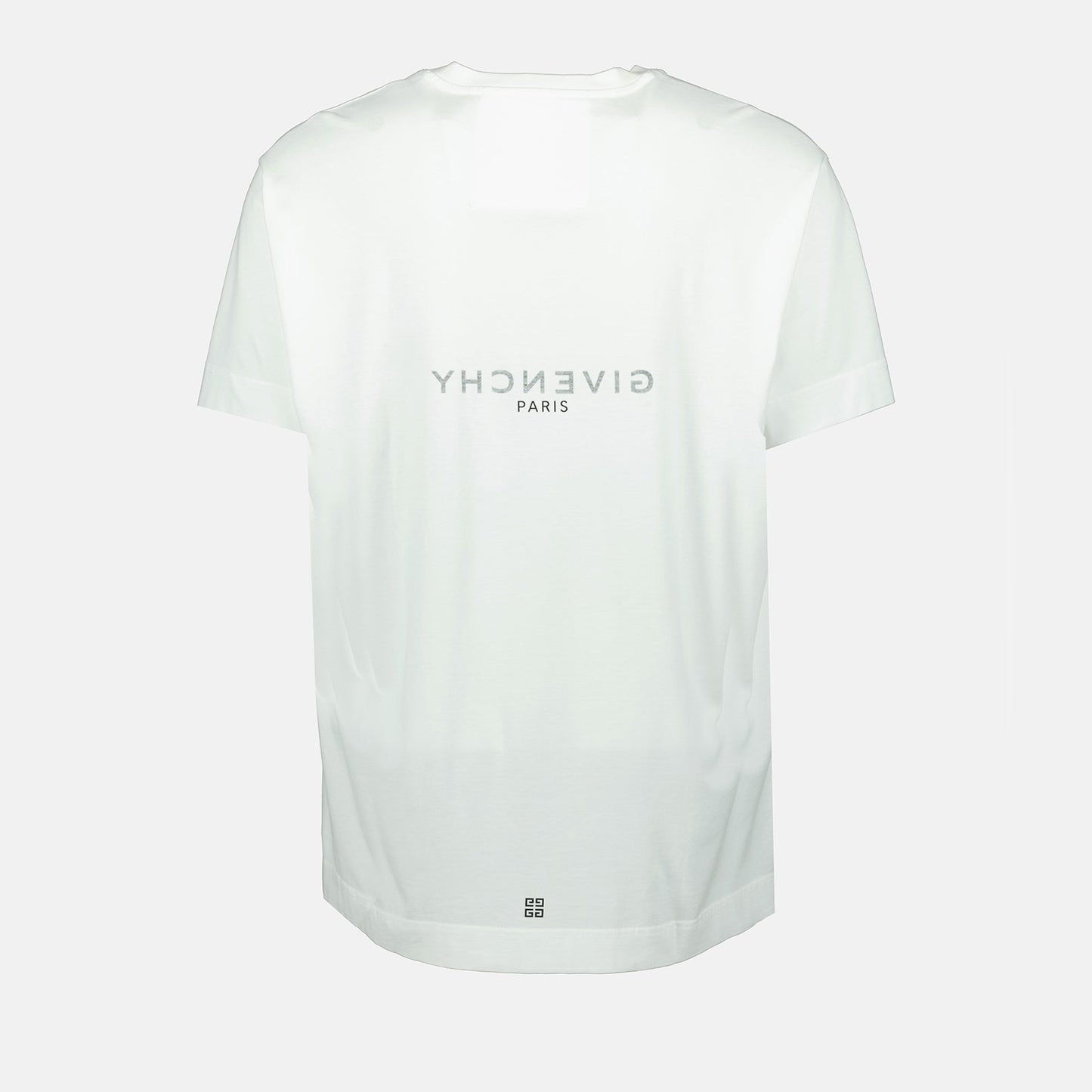 Givenchy, White T-shirt, Luxury Apparel, Logo T-shirt, Designer Clothing