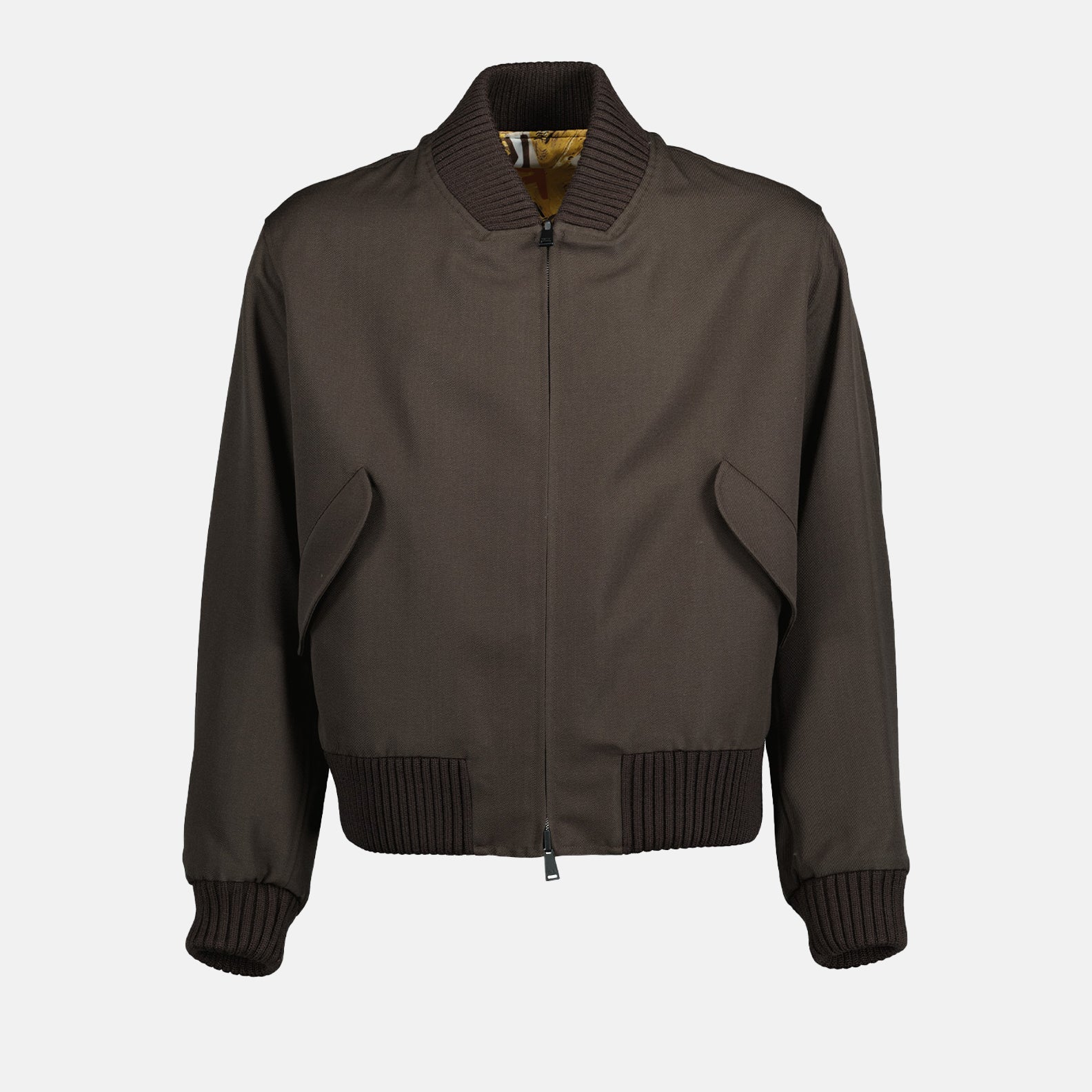 reversible wool bomber, Fendi bomber jacket, men's luxury outerwear, high-end fashion, designer jackets for men